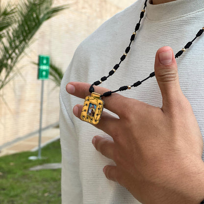 Escapulario Dorado de protección